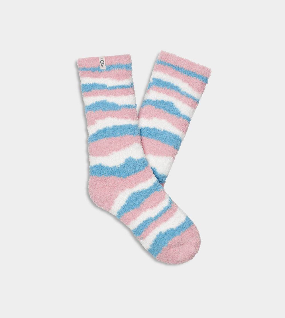 Ugg Sock Mens - Ugg Pride Cozy Stripes - 230HIGDBP